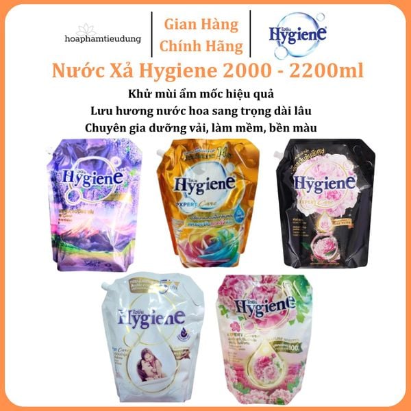  Nước Xả Vải Hygiene Đậm Đặc 2-2.2L Thái Lan 