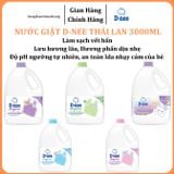  Nước giặt quần áo D-nee 3L (Chính hãng có tem Đại Thịnh) 