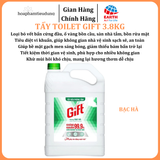  Tẩy Rửa Phòng Tắm, Nhà Vệ Sinh Siêu Sạch Gift Can Lớn 3.8kg, Sạch Nhanh 99,9% Mùi Nhẹ 