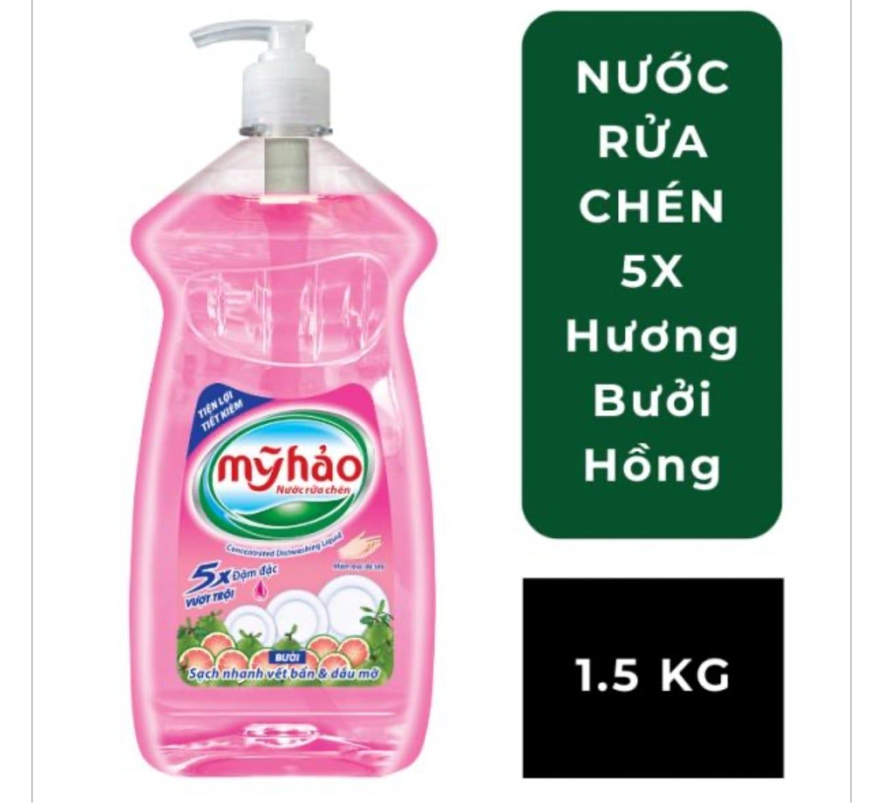  Nước rửa tay Mỹ Hảo 5x Bưởi 1.5-5kg 