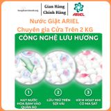  Nước giặt Ariel 2kg hương Downy Nắng Sớm (Máy giặt cửa trên) 