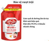  Nước rửa tay sạch khuẩn Lifebuoy Dạng Túi 1 KG có vòi tiện lợi sử dụng 