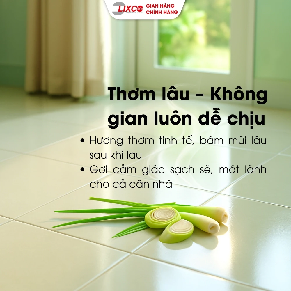  Nước lau sàn Lix đuổi côn trùng 3.6 lít LD360 an toàn thơm ngát hiệu quả trên các chất liệu 