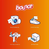  (Hàng nhập khẩu USA) Giấy Sấy Thơm BOUNCE Sheets Outdoor Fresh Hộp 120 Tờ 