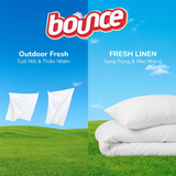  (Hàng nhập khẩu USA) Giấy Sấy Thơm BOUNCE Sheets Outdoor Fresh Hộp 120 Tờ 