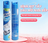  Bình xịt tẩy dầu mỡ nhà bếp CleanZ 450ml đánh bay vết bẩn cứng đầu trên xoong nồi,tường gạch, lưới máy hút mùi 