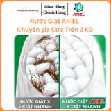  Nước giặt Ariel 2kg hương Downy Nắng Sớm (Máy giặt cửa trên) 