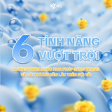  Nước Giặt HC SPJ 6 in 1 – Đánh Bay Vết Bẩn, Làm Sạch Sâu, Lưu Hương 24h, Dịu Da, Mềm Vải 