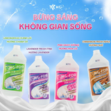 Nước Lau Sàn HC For - Khử Mùi Mạnh Mẽ, Giữ Không Gian Luôn Tươi Mới, Nhanh Khô, Ít Trơn Trượt An Toàn 