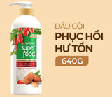  Dầu Gội LASHE SUPERFOOD Ngăn Gãy Rụng Tóc/Phục Hồi Hư Tổn /Sạch Gàu Giảm Rụng /Sạch Gàu Mềm Mượt 300G/ 640G/ 630G/ 1.1KG 