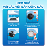  Chai Sạch Nhà Và Bếp Cleanz Làm Sạch Dầu Mỡ, Vết Ố Vàng, Thơm Mùi Chanh Dịu Nhẹ Dung Tích 450ml 