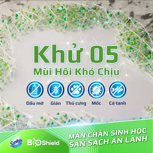  Nước lau sàn Sunlight Bioshield can 3.4Kg 