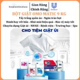  Bột giặt Omo Matic 9 Kg chuyên dụng Giặt ủi/ Nhà hàng/ Khách sạn/ Bệnh viện 