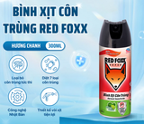  Xịt Côn Trùng RED FOXX Power Hiệu Quả Tức Thì Chanh/Sakura, Chai 300ml/600ml 