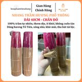  Nhang Trầm Hương (Dòng Phổ Thông) - Chân Đỏ Dài 40cm 