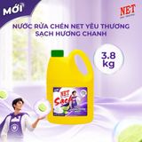  Nước rửa chén NET Sạch yêu thương can 3.8kg 