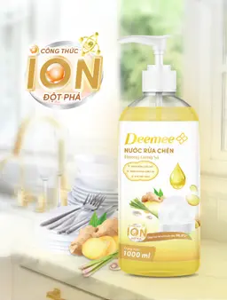  Nước Rửa Chén Deemee 1000ml 