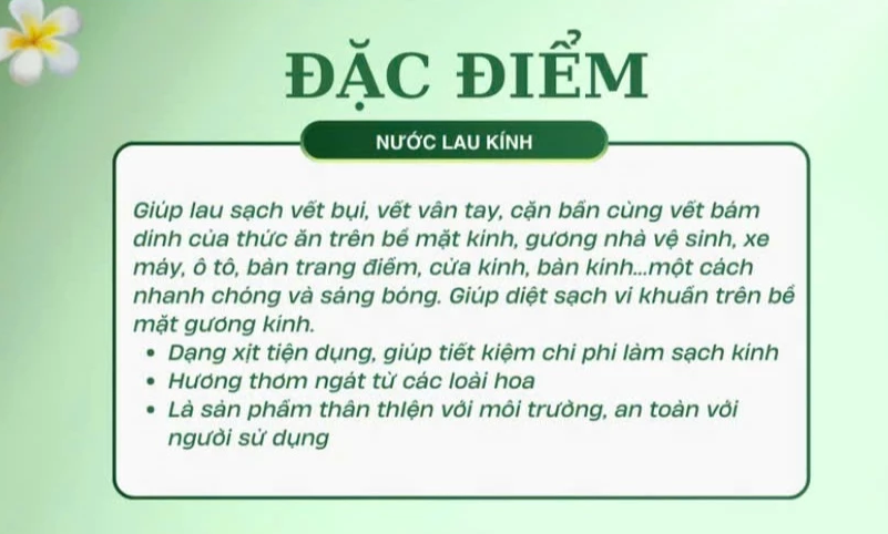 Nước Lau Kính Hando Hương Hoa 600ml 