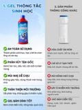  Gel sinh học CleanZ phòng tắc nghẽn, làm sạch đường ống rửa bát, rửa mặt, khử mùi hôi hiệu quả 500-1000ml 