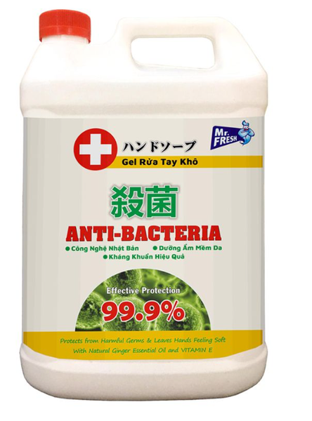  Gel rửa tay khô Mr.Fresh 5L 