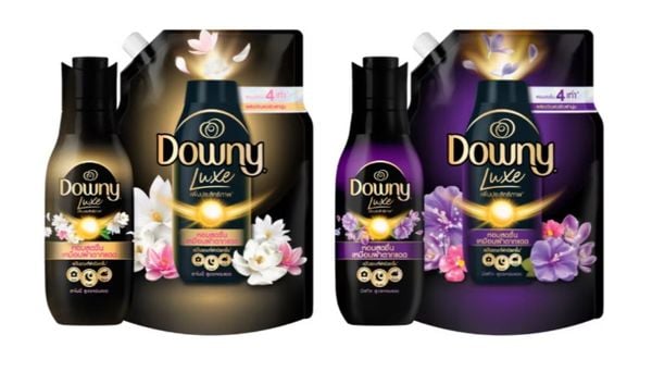  Tinh Chất Xả Vải DOWNY LUXE Tinh Chất Mặt Trời Thơm Như Được Phơi Dưới Nắng - Chai 450ml & Túi 1L 