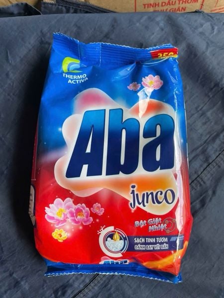  Bột giặt nhiệt ABA JUNCO 350g sạch tinh tươm 