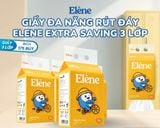  Giấy Đa Năng Rút Đáy 3 Lớp Elene Extra Saving – Tiện Lợi, Dai Bền, Tiết Kiệm 