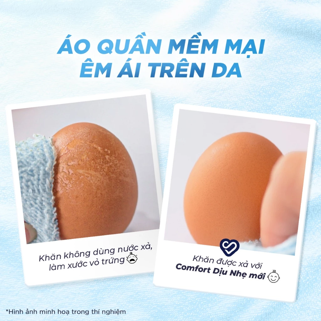  Nước Xả Vải Comfort Dịu Nhẹ Túi 3,6L 