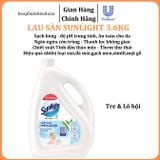  Nước lau sàn Sunlight tinh dầu thảo mộc hương hoa lily và hương thảo can 3.6kg 