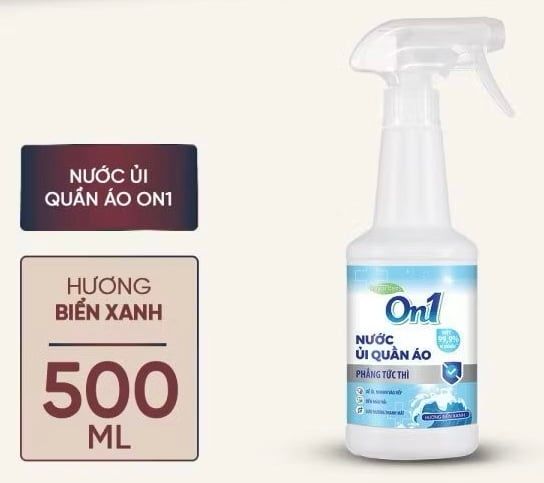  Nước là ủi quần áo On1 500ml làm phẳng bề mặt và mềm mại sợi vải 