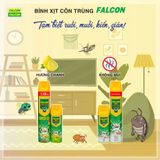  Bình xịt côn trùng FALCON AX1 300ml hương chanh 