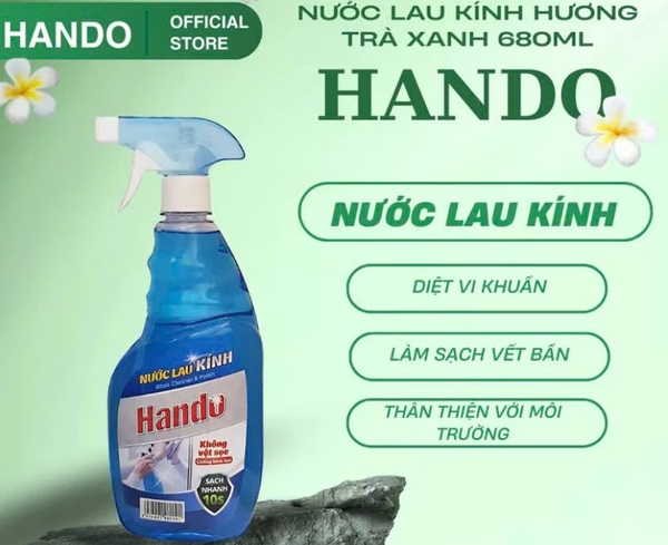  Nước Lau Kính Hando Hương Hoa 600ml 