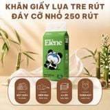  Giấy Lụa Tre Rút Đáy Elene 4 Lớp 250 Lần Rút Cao Cấp, Thân Thiện Với Môi Trường 