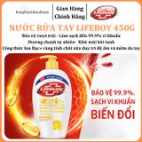  Nước Rửa Tay Lifebuoy Bảo Vệ Khỏi 99.9% Vi Khuẩn Gây Bệnh Với Ion Bạc+ Hỗ Trợ Cùng Đề Kháng Da Tự Nhiên 450g 