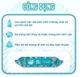 Khăn ướt cao cấp Ecobi gói 20 tờ không mùi 