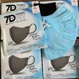  Khẩu trang cao cấp 7D FIT 5 lớp (10 cái/ hộp) 