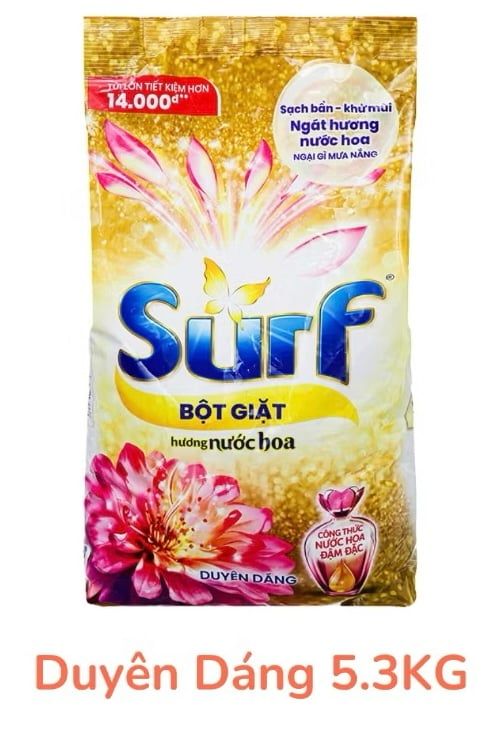  Bột giặt Surf ngát hương xuân 380g - 800g - 2kg - 5.5kg 