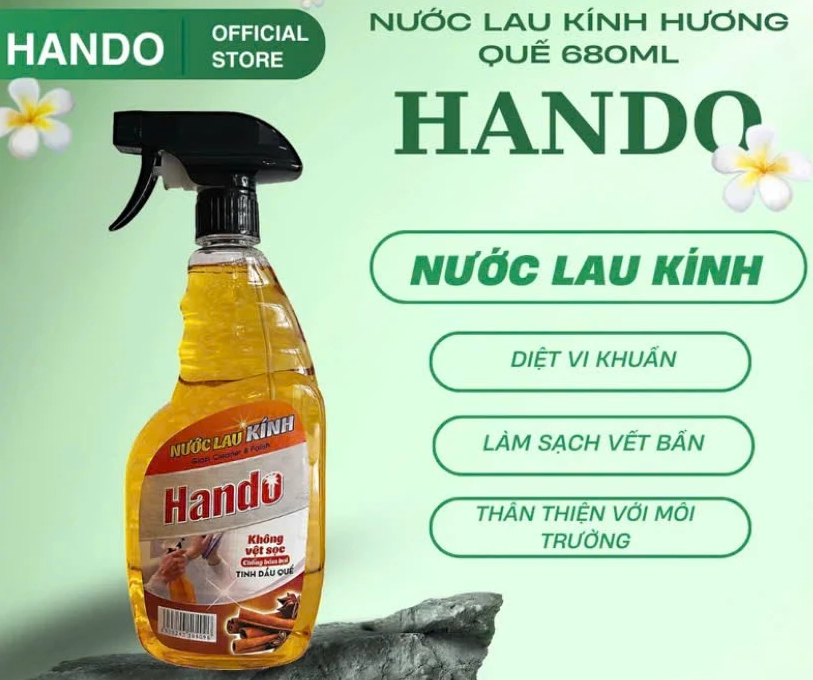  Nước Lau Kính Hando Hương Hoa 600ml 