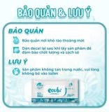  Khăn ướt cao cấp Ecobi gói 20 tờ không mùi 