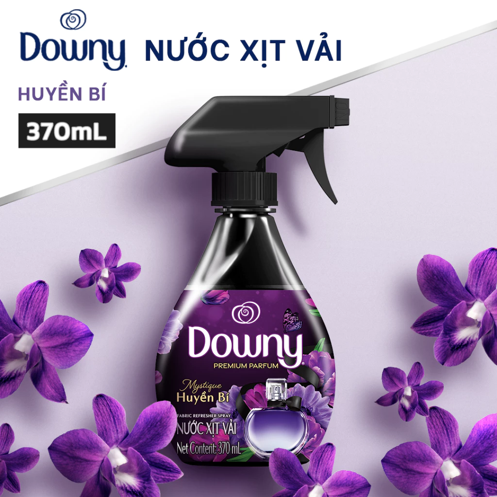  Xịt Vải DOWNY Khử Mùi Và Chống Khuẩn 99.9% Hương Nắng Mai/ Huyền Bí/ Đam Mê Chai 370ml 