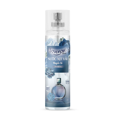  Xịt thơm quần áo Lovenose chiết xuất tinh dầu thiên nhiên thơm mát khửi mùi hôi và mang lại hương thơm lâu dài 150-260ml 