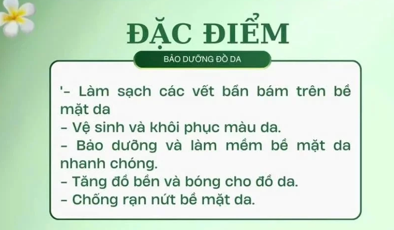  Xịt Bảo Dưỡng & Đánh Bóng Đồ Da Hando 120 - 500ml 