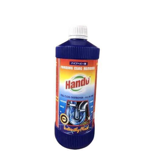 Dung dịch thông tắc đường ống cống, lavabo, bồn rửa chén Hando 1L Xuất Khẩu 