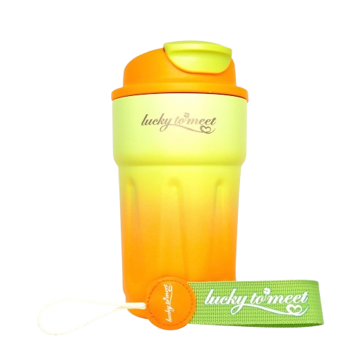  Ly Giữ Nhiệt Lucky Brand  Pickle ball Nắp Đo Nhiệt Độ Ruột Inox 316 Vàng Đồng Có Quai Treo Đủ Màu 