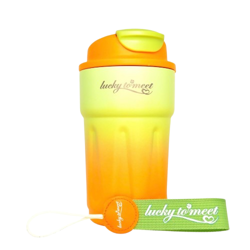  Ly Giữ Nhiệt Lucky Brand  Pickle ball Nắp Đo Nhiệt Độ Ruột Inox 316 Vàng Đồng Có Quai Treo Đủ Màu 