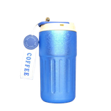  Ly Giữ Nhiệt Cao Cấp Inox 316, Nắp Có Đo Nhiệt Độ, Bình Vân Khía Chống Trơn 450ml 