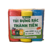  Túi đựng rác tự phân hủy 3 màu/ trắng/ đen đủ size từ size tiểu-trung-đại đến cực đại giá tốt dùng gia đình, công ty, văn phòng, trường học, bệnh viện, spa 