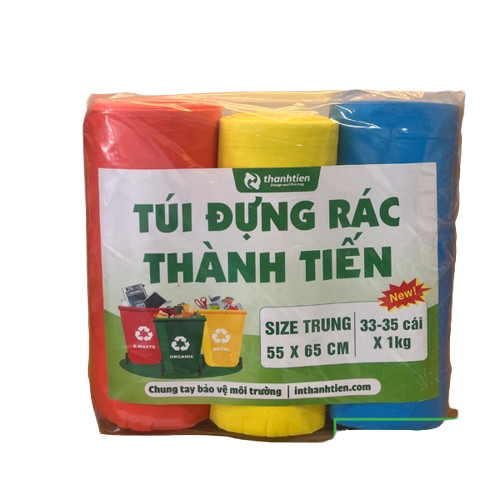  Túi đựng rác tự phân hủy 3 màu/ trắng/ đen đủ size từ size tiểu-trung-đại đến cực đại giá tốt dùng gia đình, công ty, văn phòng, trường học, bệnh viện, spa 