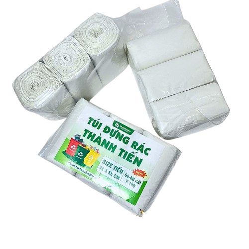  Túi đựng rác tự phân hủy 3 màu/ trắng/ đen đủ size từ size tiểu-trung-đại đến cực đại giá tốt dùng gia đình, công ty, văn phòng, trường học, bệnh viện, spa 