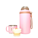  Bình Giữ Nhiệt JOIN HANDS Có Kèm Nắp Làm Ly Inox 316 dung tích 600ml Vỏ Nhựa PP loại tốt 